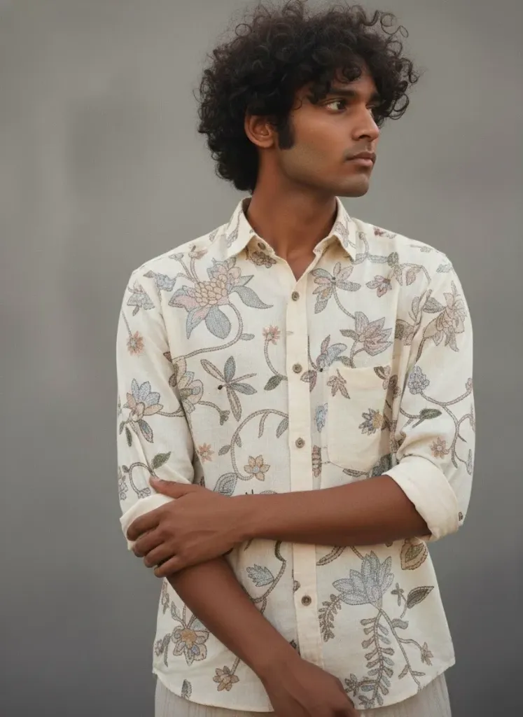 kantha shirt (FREE SIZE)